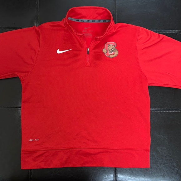 Cornell Nike Dri Fit 1/4 zip M - Picture 2 of 12